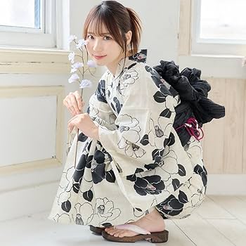 新品 浴衣 セット 浴衣セット ゆかた 大人 レディース 黒 白 Y4-73 新品 浴衣 セット 浴衣セット ゆかた 大人 レディース 黒 白 Y4